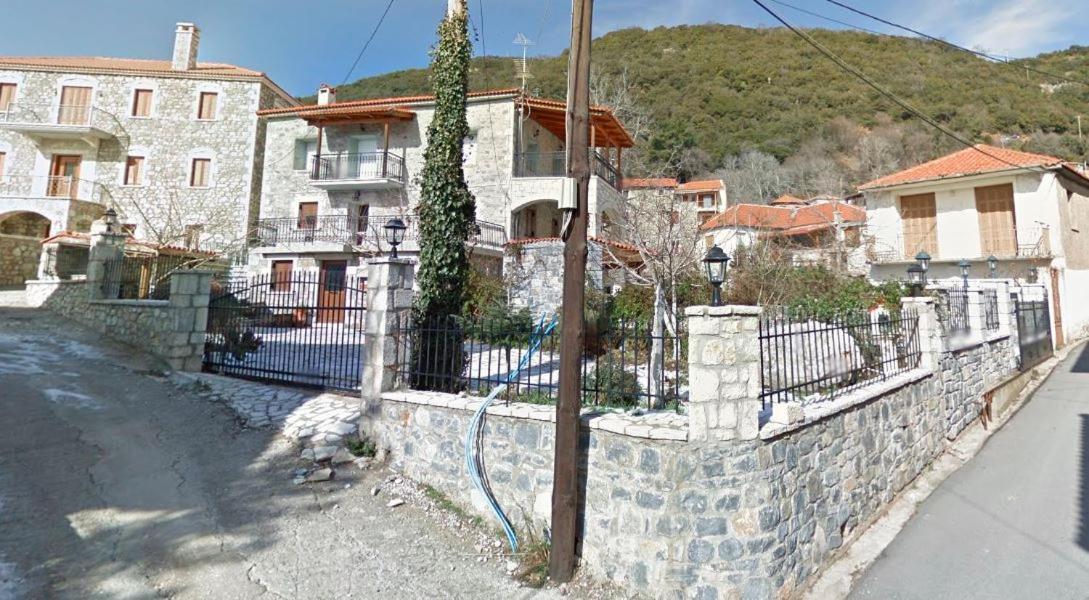 Stonehouse Dome Lagadia Villa Lagkadia Bagian luar foto