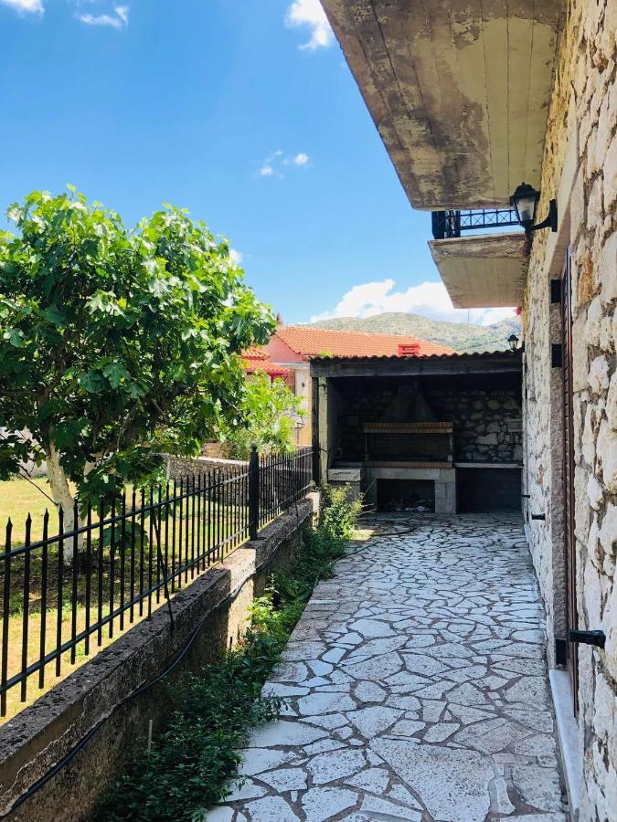 Stonehouse Dome Lagadia Villa Lagkadia Bagian luar foto