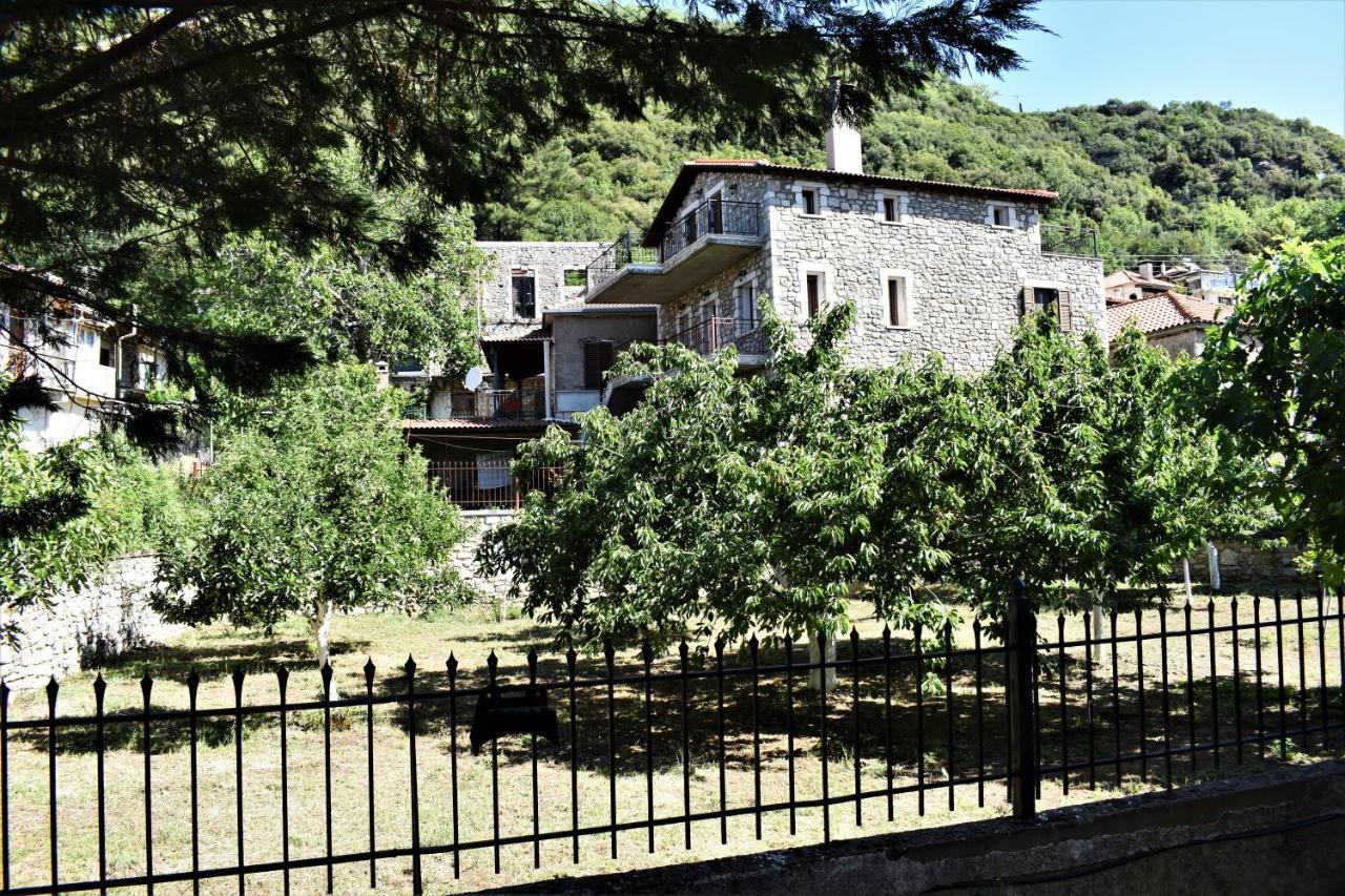 Stonehouse Dome Lagadia Villa Lagkadia Bagian luar foto