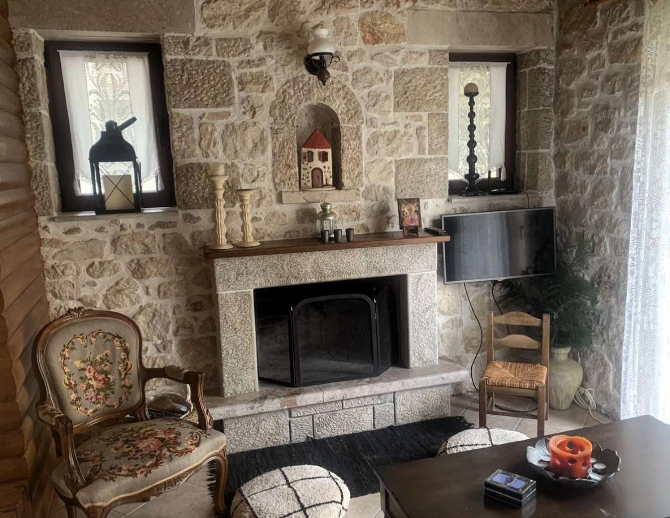 Stonehouse Dome Lagadia Villa Lagkadia Bagian luar foto